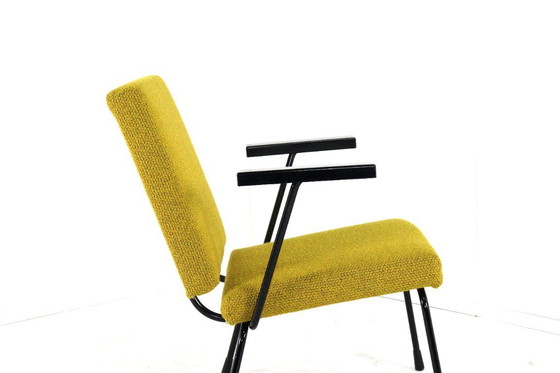 Image 1 of W.H. Fauteuil Rietveld pour Gispen, tapissé vintage