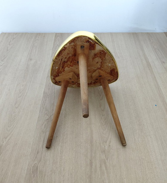 Image 1 of Beistelltisch aus den Fünfzigern mit Bumerang-Motiv
