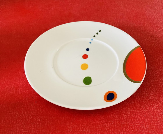 Image 1 of Tetera con taza y platillos Corry Ammerlaan