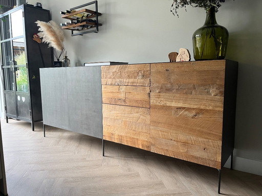 Sideboard Steel Teak