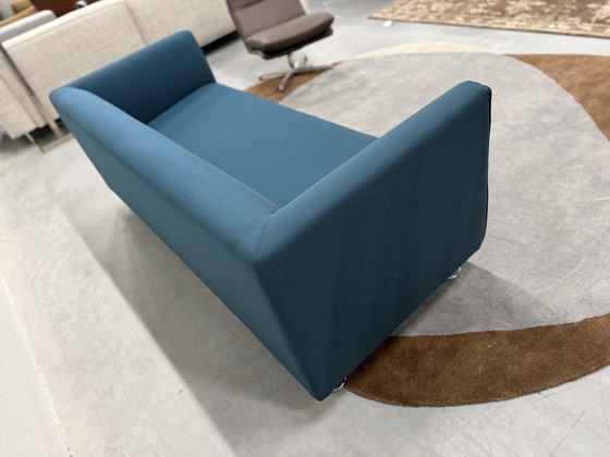 Image 1 of Divano Gelderland 4800 2,5 posti tessuto blu L190