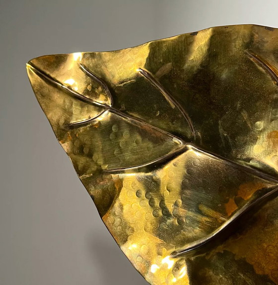 Image 1 of Stehleuchte 3 Blätter, 70er Jahre