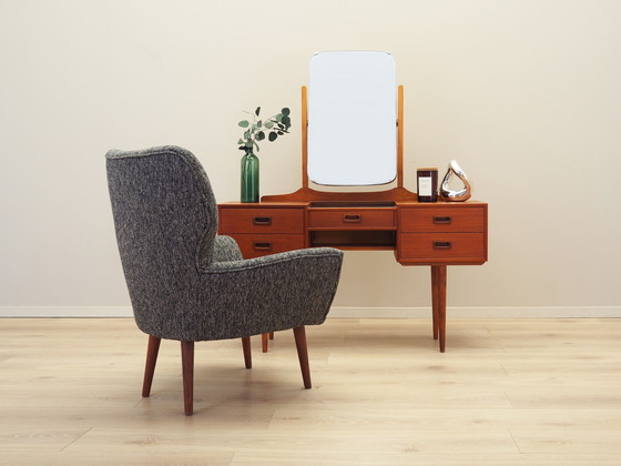 Image 1 of Grijze fauteuil, Italiaans ontwerp, jaren 1970, Productie: Italië