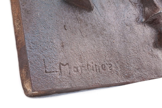 Image 1 of Martinez fireplace backplate