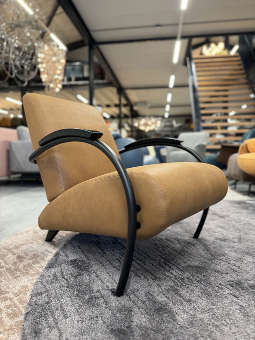 Gelderland 5470 Fauteuil Bruin leer