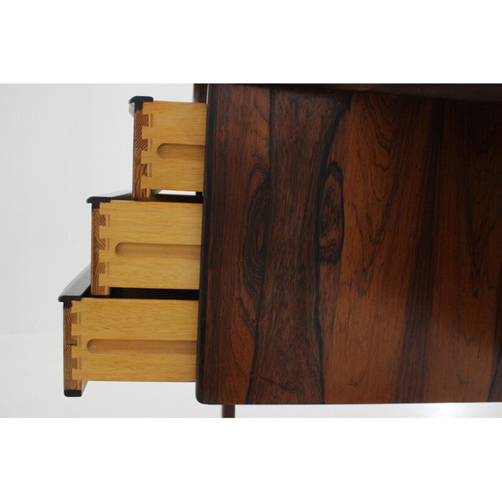 Image 1 of Vintage "Boomerang" desk in rosewood by Peter Løvig Nielsen for Hedensted Møbelfabrik, Denmark 1960s