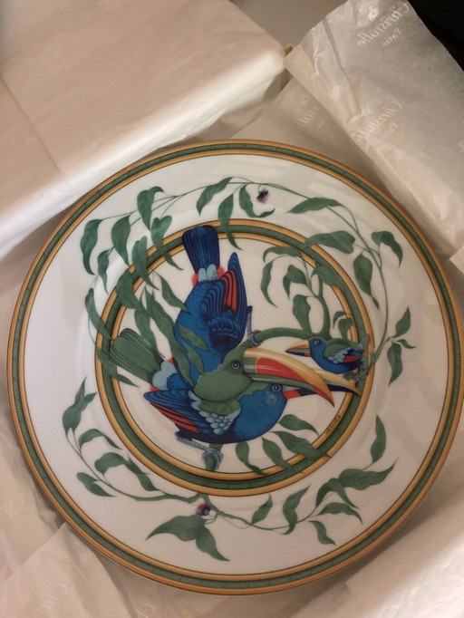 Plato o fuente Tucán Hermès 27 cm