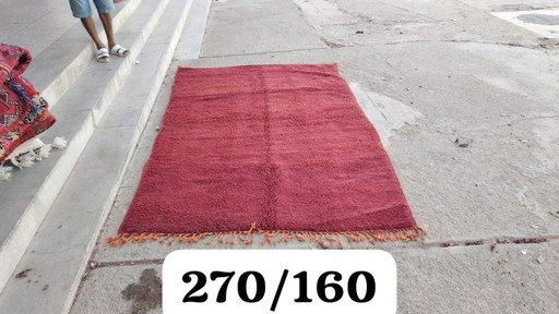 Handgeknoopt Berber kleed wol 270x160cm