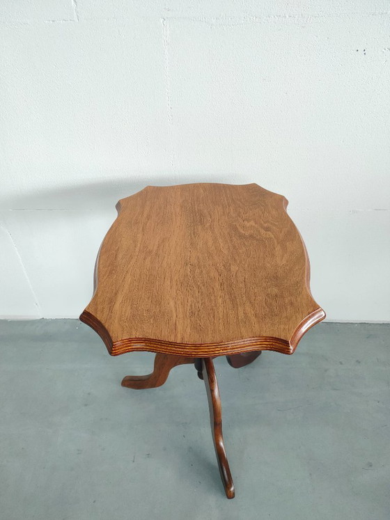 Image 1 of Vintage/antique (mahogany) wooden side table plant table coffee table