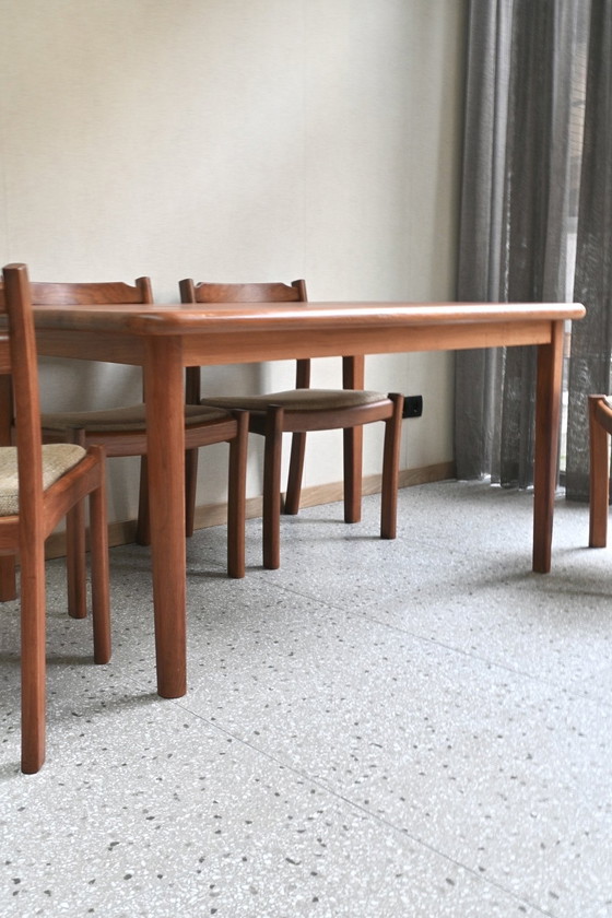 Image 1 of Dining table Danish Design Korup Stolefabrik Solid Teak