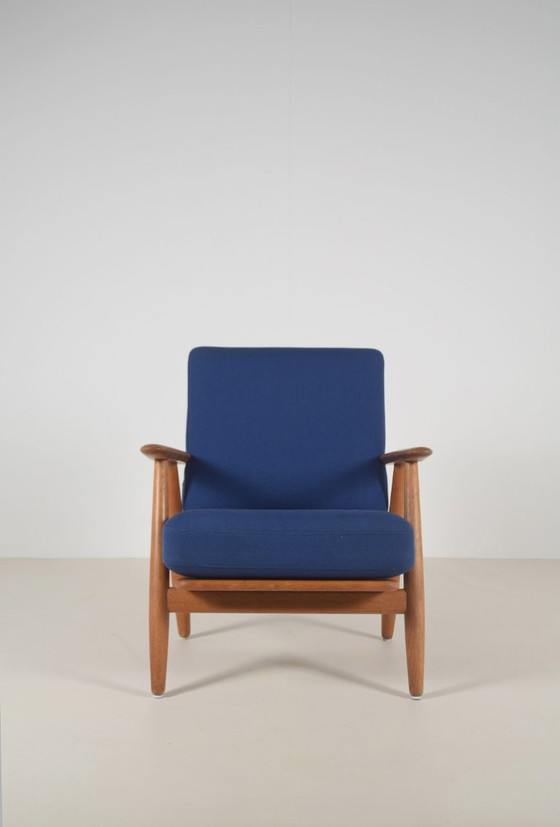 Siège de cigarier danois GE240 conçu par Hans Wegner pour Getama, années 1950 – Fauteuils, Wood (photo 8 of 13)