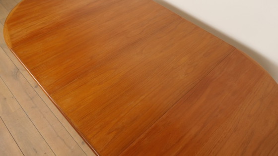 Image 1 of Tavolo da pranzo rotondo vintage | Teak | Allungabile | 120 - 220 cm