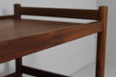 carrello di servizio vintage - legno, anni '60