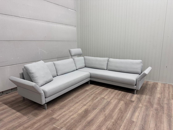 Image 1 of Rolf Benz Vida corner sofa gray new condition