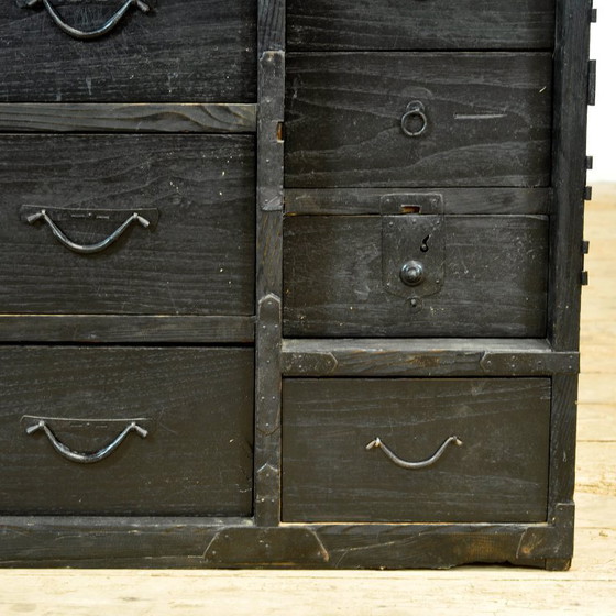 Image 1 of Japanse Tansu ladekast, circa 1870