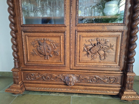 Autentico mobile da caccia/vetrina/libreria francese del XIX secolo. – Maison Bailly Paris, Vetrine, Wood (photo 3 of 5)