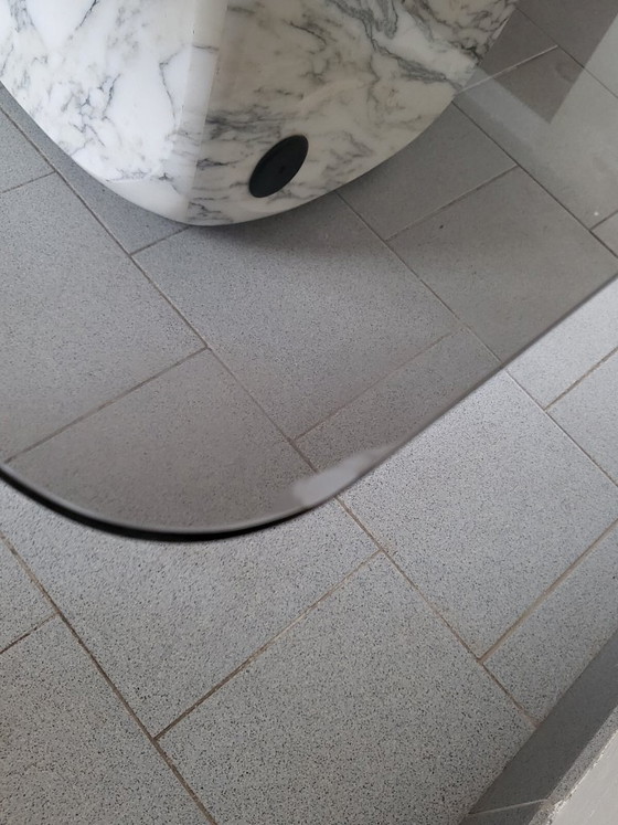 Image 1 of VINTAGE COFFEE TABLE 1970 BY OSVALDO BORSANI TECNO MODUS MARBLE & GLASS 70S 1970S