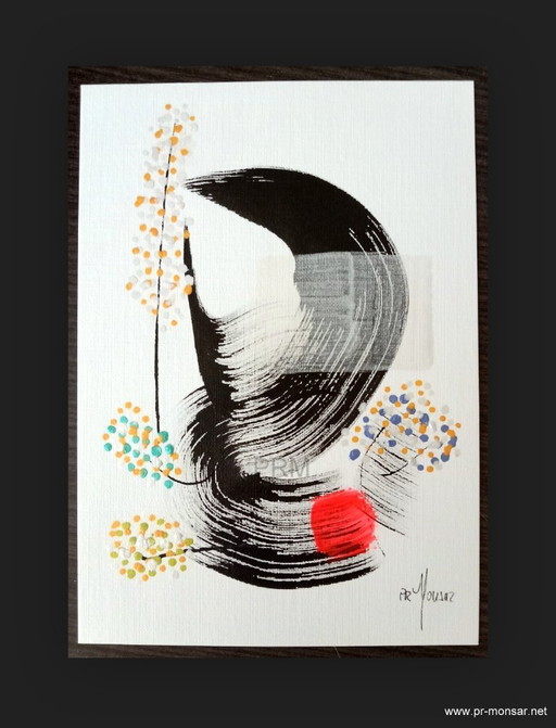 Artwork on paper, signed
