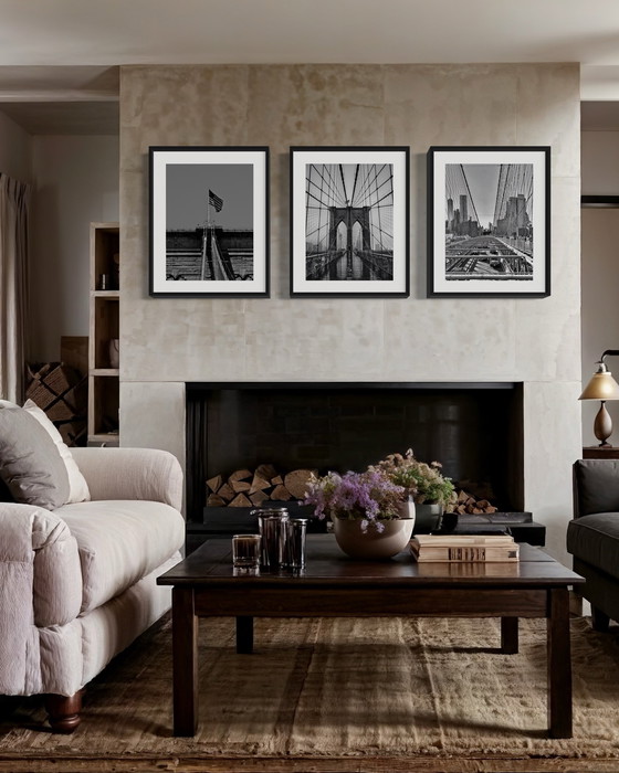 Image 1 of Brooklyn Bridge Set II - Serie di 3 - New York