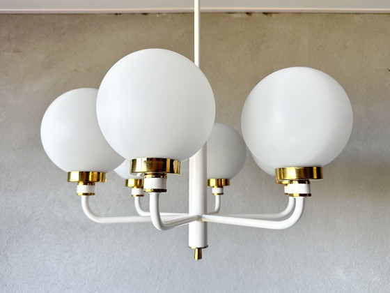 Lampada Sputnik vintage – Richard Essig, Lampade a sospensione, Glass, Metal (photo 2 of 12)