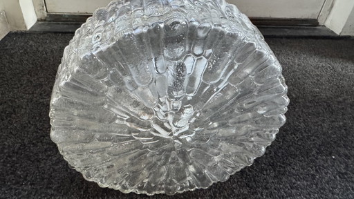 Plafonière vintage en glaçure Jaren 60 