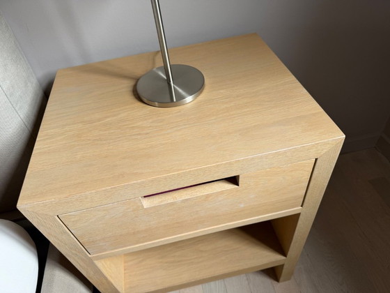 Nightstands Oak (2 Pieces) – Wood (photo 2 of 5)