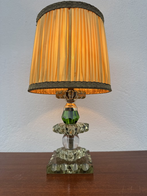 Petite lampe cristal années 50