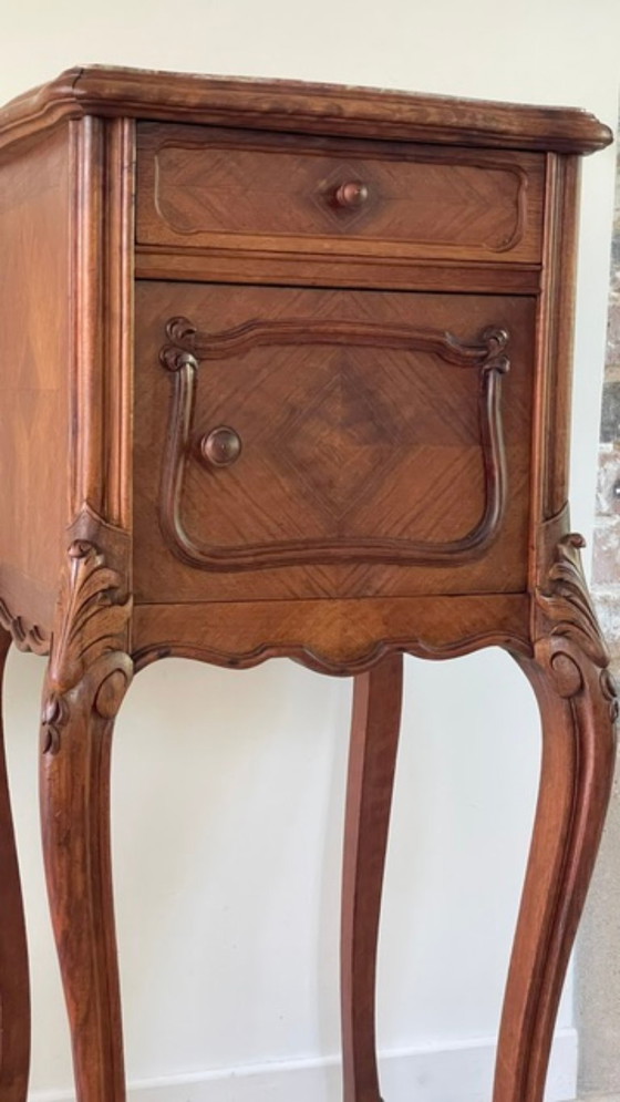 Nachtkastje Louis XV stijl marmer – Marble (photo 11 of 39)