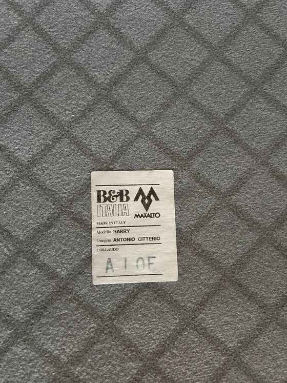2x B&B Italia Harry Fauteuil – Metal, Textile (photo 7 of 8)