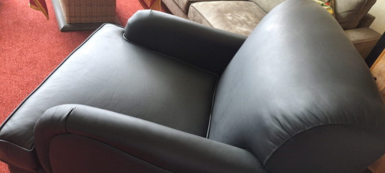 Image 1 of Chesterfield Bolton zwart leer NIEUW