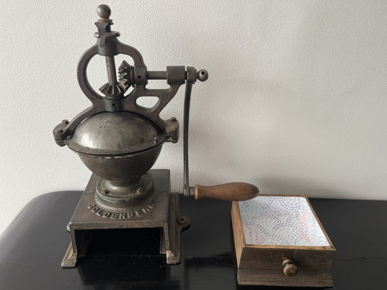 Vintage Goldenberg koffiemolen voor op het aanrecht – Decoratieve objecten, Metal (photo 3 of 14)
