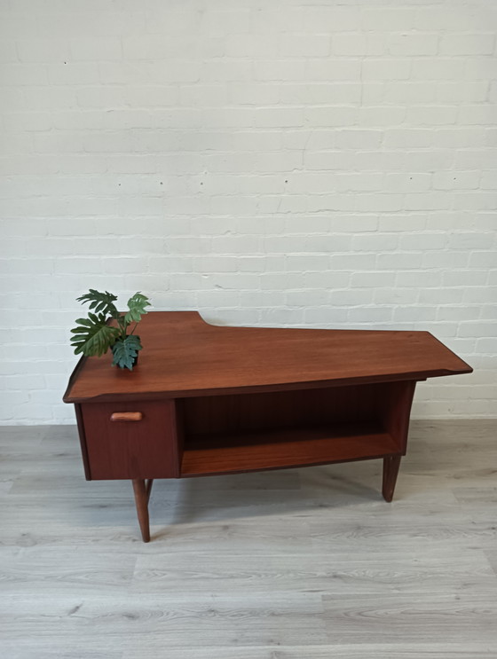 Image 1 of Boomerang Bureau, Peter Løvig Nielsen für Hedensted Möbelfabrik 