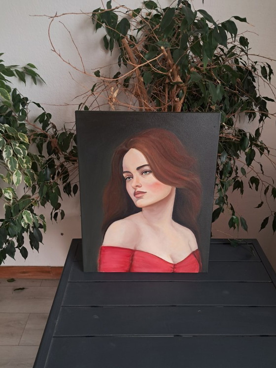 Image 1 of David KANDELAKI - Aurélia - Tableau d'artiste