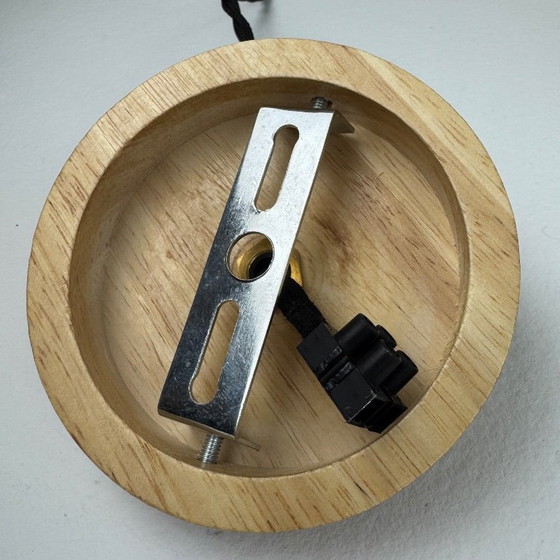 Image 1 of Ancienne SUSPENSION EN OPALINE 23 CM XL vintage