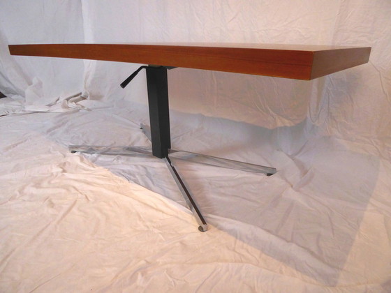 Image 1 of Table polyvalente haute/ basse  teck