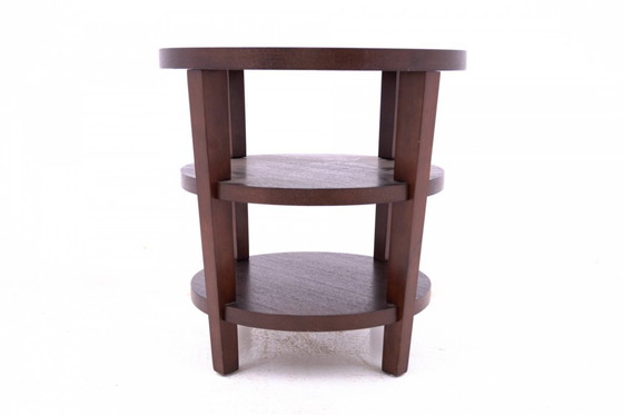 Image 1 of Runder Art-Déco-Tisch, Frankreich, 1930er Jahre.