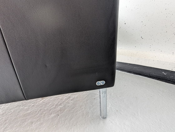 Image 1 of 2x De Sede DS-4 Design-Sessel, dunkelbraunes Leder