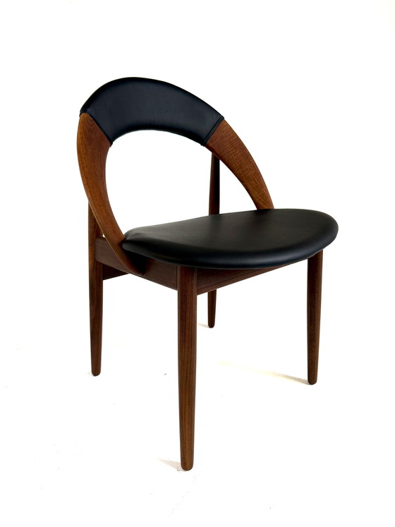 Image 1 of 4x gerestaureerde eetkamerstoel, Arne Hovmand Olsen ‘60