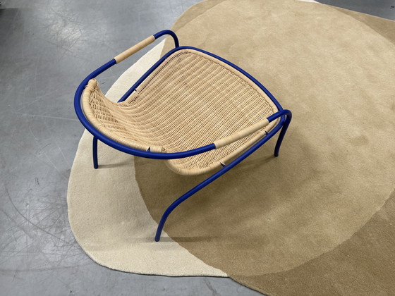 Image 1 of Spectrum De Puk SZ 19 Fauteuil Pitriet Blauw