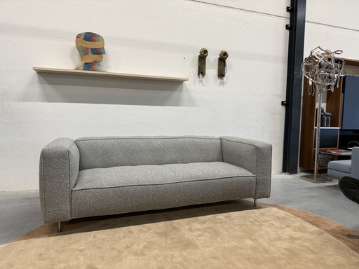 Gelderland 6400 Sofa 3 Seater Kvadrat Sehco Zero fabric 230