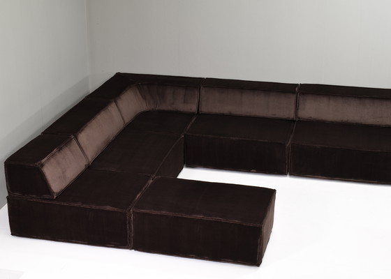 Image 1 of 21-piece COR TRIO corner sofa by COR Furniture *New upholstery*, Switzerland / Germany - 1972