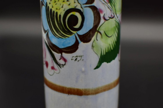 Image 1 of Tonala Mexico vaas handbeschilderd