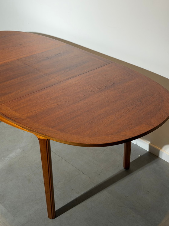 Image 1 of Nathan Extendable Oval Dining Table in Teak