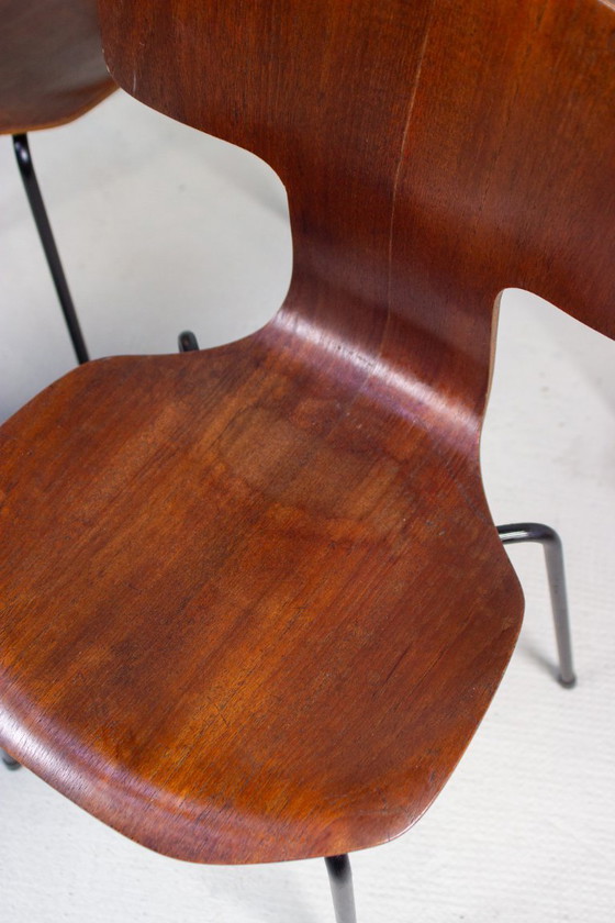 Image 1 of 4 x Arne Jacobsen Fritz Hansen 3103 Hammer Chair, jaren 60 vintage