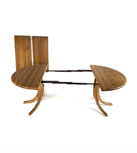 Image 1 of Tavolo da pranzo danese allungabile vintage, Juul Kristensen anni '70