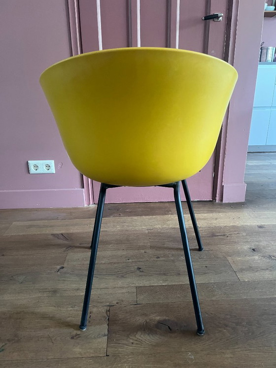 2x Hay About a Chair AAC26 Geel – Eetkamerstoelen, Plastic, Metal (photo 3 of 6)