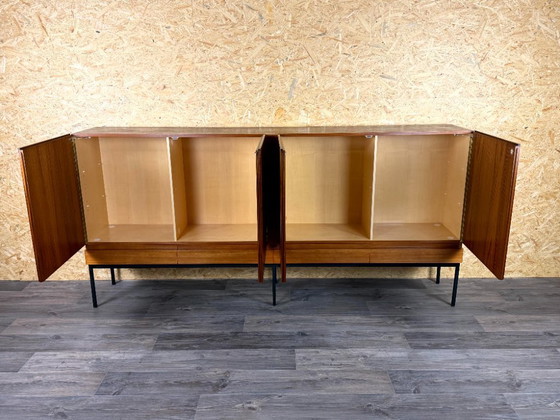 Image 1 of Credenza alta in teak anni '60/'70, modello B60 di Dieter Waeckerlin per Behr.