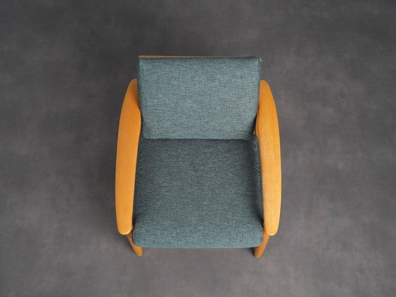 Scandinavian Modern Lounge Chair, Denmark, 1970s – Armchairs, Textile, Vintage (photo 6 of 9)