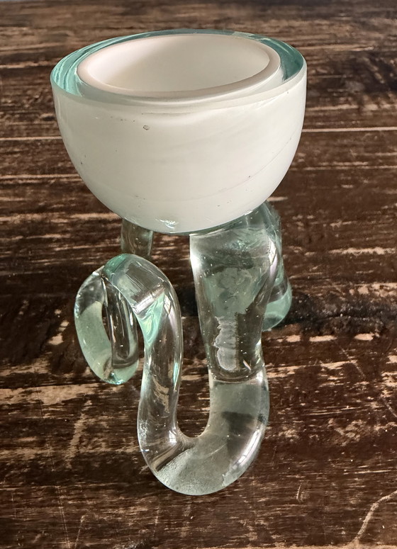 Image 1 of Jozefina Glasmanufaktur Krosno Kerzenständer - Oktopus-Design