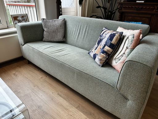 Canapé moderne 2,5 places turquoise